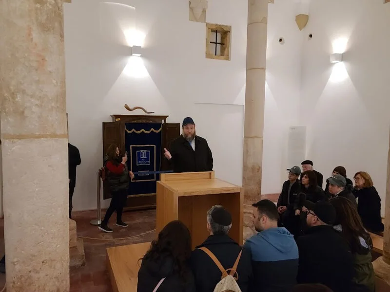 Tomar Synagogue Kosher Private Tours. Jewish Tomar Tour