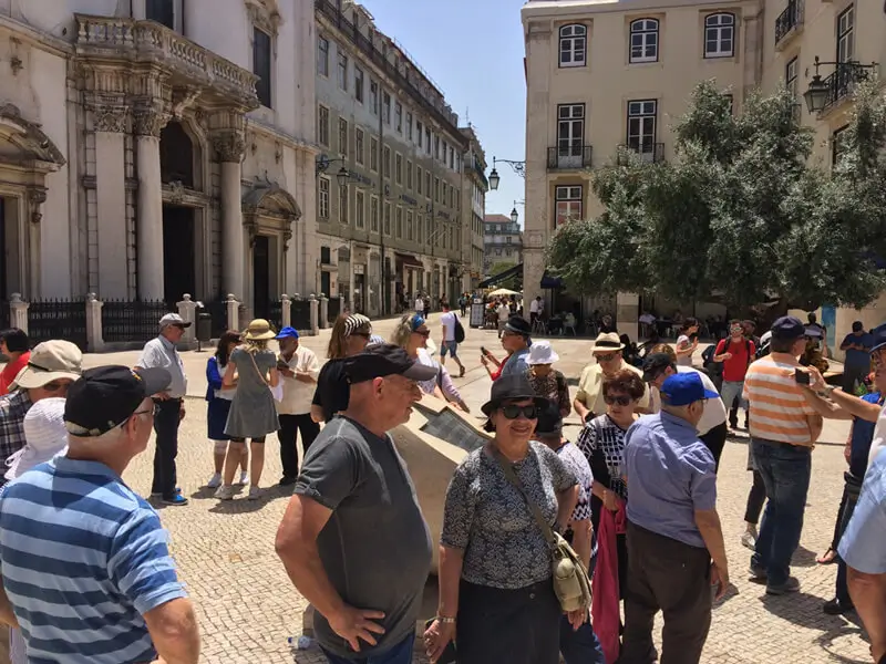 São Domingos Square - Rossio - Jewish tour in Lisbon