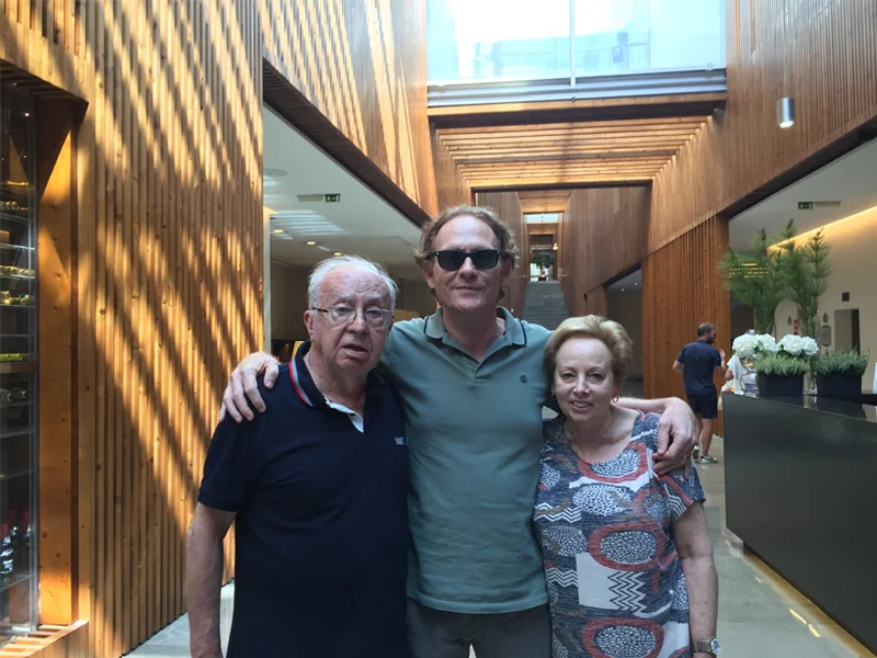 Paulo Moreira with clients - Private tours Portugal